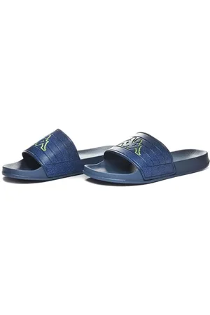 Kappa Logo Noles 6, Scarpe da Calcio Uomo, Blue Marine-Green Li, 40 EU