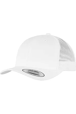 Flexfit Berretto da Baseball Unisex retrò Trucker White, per Bambini
