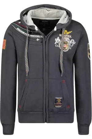 Geographical Norway Faero Men Felpa con Cappuccio, , S Uomo