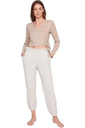 Trendyol Loungewear Pantaloni della Tuta Larghi, , XS Donna