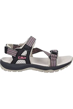 CMP KHALYS WMN SANDAL SHOE, Sandalo Sportivo Donna, Nero-Pink Fluo, 36 EU