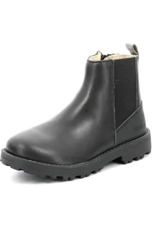 Kickers GROOFIT, Stivaletto Bambina, Noir, 28 EU