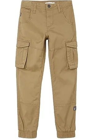 NAME IT Nkmryan Cargo R Twi Pant 2222-Ba Noos, Pantaloni Bambini e ragazzi, (Kelp), 122