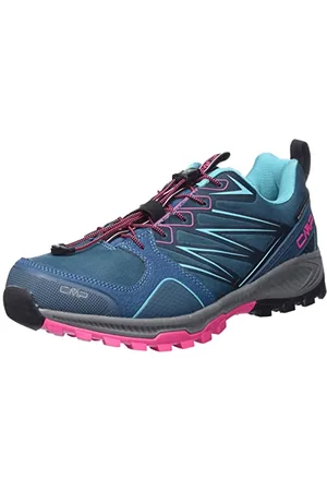 CMP ATIK WMN WP FAST HIKING SHOES, Scarpe da Trekking Donna, Deep Lake-Purple Fluo, 37 EU