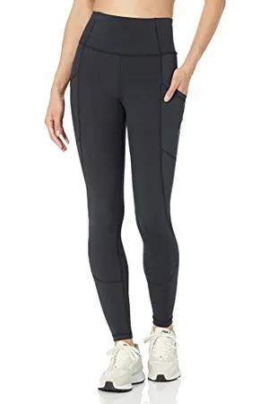 Amazon Leggings Active Lunghi Modellanti a Vita Alta con Tasche (Disponibili in Taglie Forti) Donna, , XXL