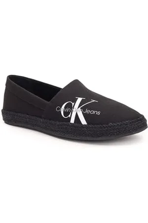 Calvin Klein Jeans Espadrillas Uomo Scarpe in Tela, Multicolore (Black), 44 EU