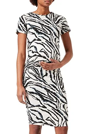 Noppies Dress Short Sleeve Allover Print London Vestito, Turtledove-P772, 42 Donna
