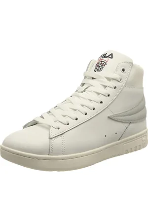 Fila HIGHFLYER L Mid Wmn, Scarpe da Ginnastica Donna, (White), 36 EU