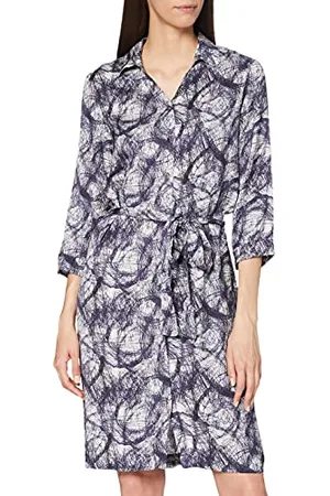 Mexx Vestito da Partito Donna, (Scribble Printed 318190), (Herstellergröße: 36) EU