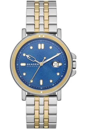 Skagen Signatur Sport orologio per uomo, movimento al quarzo con cinturino in acciaio inossiperbile o in pelle