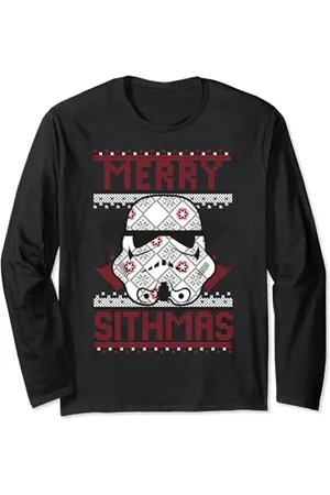 STAR WARS Stormtrooper Ugly Natale Sweater Maglia a Manica