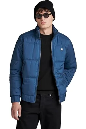 G-Star Uomo Padded Quilted Jacket, (retro blue D24721-D199-937), XXL