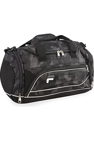 Fila Sprinter - Borsone sportivo, 48,3 cm, colore: nero/foglia di tè, , S, Sprinter - Borsone sportivo da 48 cm