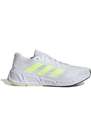 adidas Uomo Questar Shoes, Cloud White/Green/Crystal White, 48 EU
