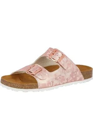 LICO Bioline Platino, Pantofole a Collo Basso Donna, Rosa (Rose Rose), 40 EU