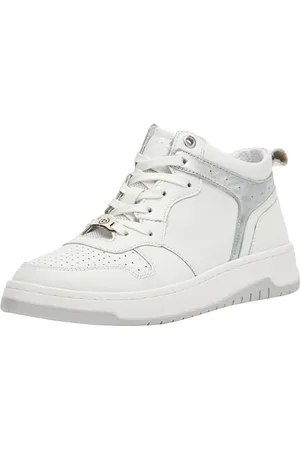 Bugatti 435-AI332, Scarpe da Ginnastica Donna, Bianco/Argento, 39 EU