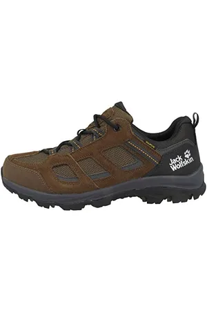 Jack Wolfskin Vojo 3 Texapore Low M, Scarpe da Escursionismo Uomo, Brown/Phantom, 40.5 EU