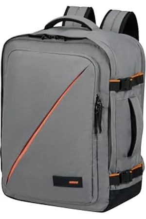 American Tourister Take2Cabin - Bag della cabina Easyjet 36 x 20 x 45 cm, 38 L, 0,70 kg, bagaglio a mano, zaino per aereo M Underrseater, grigio (grigio scuro)