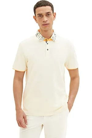 TOM TAILOR 1035632 Polo, 18592-Vintage Beige, L Uomo