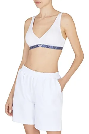 Emporio Armani Bermuda Textured Terry, Bermuda Donna, , M