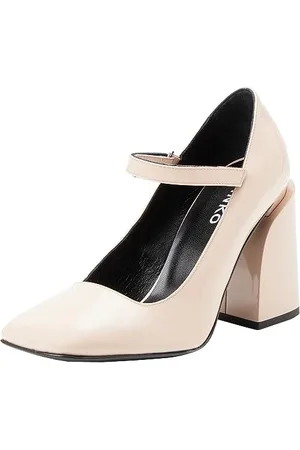 Pinko Claudie Mary Jane Nappa VERNIC, Scarpa Donna, O81_Cipria, 38 EU