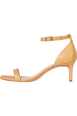 FIND FIND Barely There Strappy - Sandali a Punta Aperta Donna, Beige (Tan), 40 EU