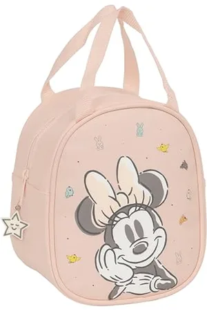 Safta MINNIE MOUSE BABY – Borsa porta merenda, portatile, qualità e massima resistenza, porta cibo, ricreativo, 19 x 14 x 22 cm, colore , , Estándar, Casual