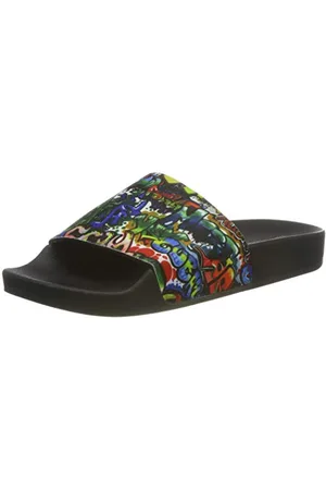 THE WHITE BRAND Wall, Sandali Punta Aperta Unisex-Bambini, Multicolore (Multi Multi), 29 EU