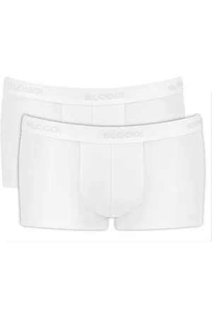 Sloggi Men 24/7 Hipster 2P, Pantaloncini Retro, Uomo, (White), 6