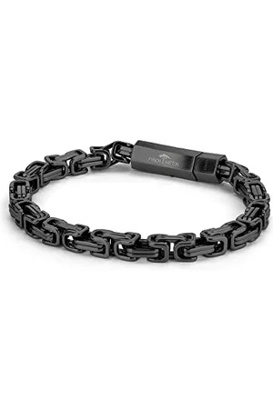 Fynch-Hatton FHJ-0027-B-19 Bracciale, nero