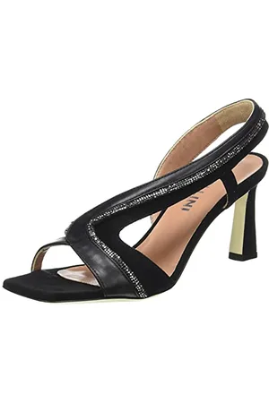 Pollini Collezione FW21 sandali donna in pelle e camoscio Karluv Most