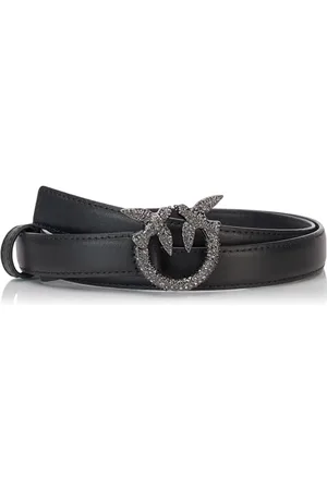 Pinko Love Berry H2 Belt Vit.Seta Fibbia Jewel Cintura, , S Donna