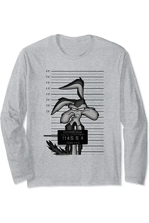 LOONEY TUNES Wile E. Coyote Busted Maglia a Manica