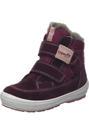Superfit Groovy Imbottitura soffice e Calda in Gore-Tex, Stivali da Neve Bambina, Rosso/Rosa 5000, 19 EU