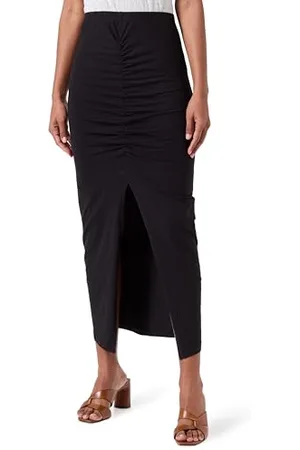 ONLY ONLANGEEL Ruching Skirt Jrs, Gonna in Maglia