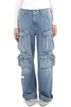 Replay Jeans da donna in cotone, blu (Light Blue 010), 28W