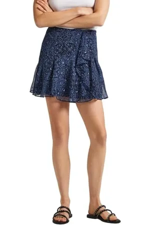 Pepe Jeans Cressida, Gonna Donna, (Dulwich Blue),XL