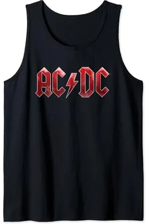 AC/DC ACDC Red Ice Logo Rock Music Band Canotta