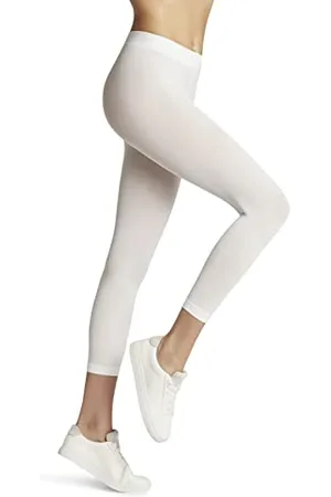 Falke Pure Matt 50 Den Capri W Le Semicoprenti Tinta Unita, Leggings Donna, , M-L