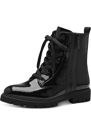QS by s.Oliver Stivali da Donna in Pizzo Flat 5-25222-43, Stivaletto, , 38 EU