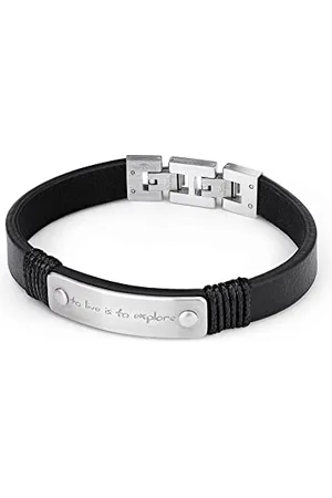 Fynch-Hatton Fynch Hatton Bracciale FHJ-0048-B-19 , 19 cm, Acciaio inossidabile, Nessuna pietra preziosa