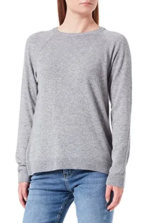 Benetton Maglia M/L 1035d1p17, Maglione Donna, Melange 82P, XL