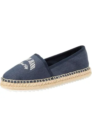 Tommy Hilfiger Espadrillas Donna Scarpe in Tela, Blu (Dark Night Navy), 40