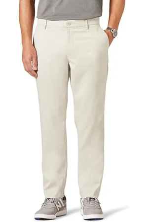 Amazon Pantaloni da Golf Elasticizzati dalla vestibilità Sportiva (Disponibili in Taglie Extra Forti) Uomo, , 31W / 30L