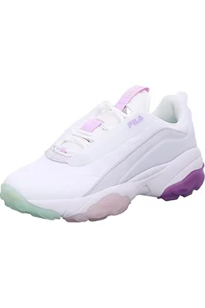 Fila Loligo CB Wmn, Scarpe da Ginnastica Donna, White-Fair Orchid, 40 EU