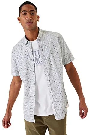 Garcia Maglietta a Maniche Corte Camicia, , M Uomo