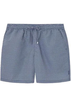 Hackett Multi Stripe Crew Shorts Uomo, (Navy), S