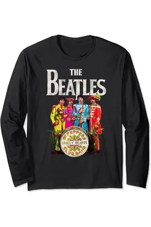 The Beatles Lonely Hearts Sergeant T-shirt a maniche lunghe Maglia a Manica