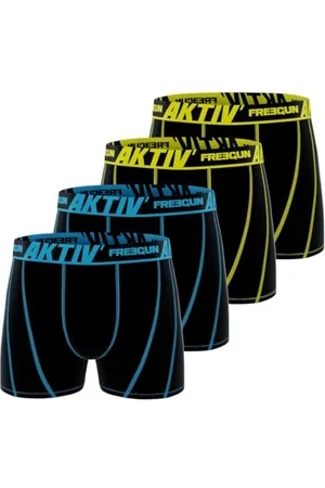 Freegun Fgakt/1/Bcx4 Boxer Corti, , L (Pacco da 4) Uomo