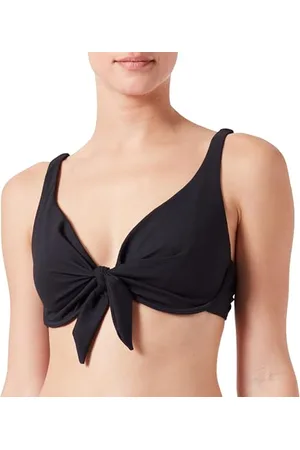 Triumph Donna Summer Glow W sd, Bikini top, BLACK, 46 / B
